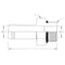 World Wide Fittings Hose Barb to Male O-Ring Boss Adjustable Straight 4604X06X04 - alternate 2